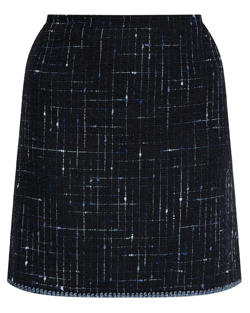 Etro Rock aus Tweed - Blau Blau