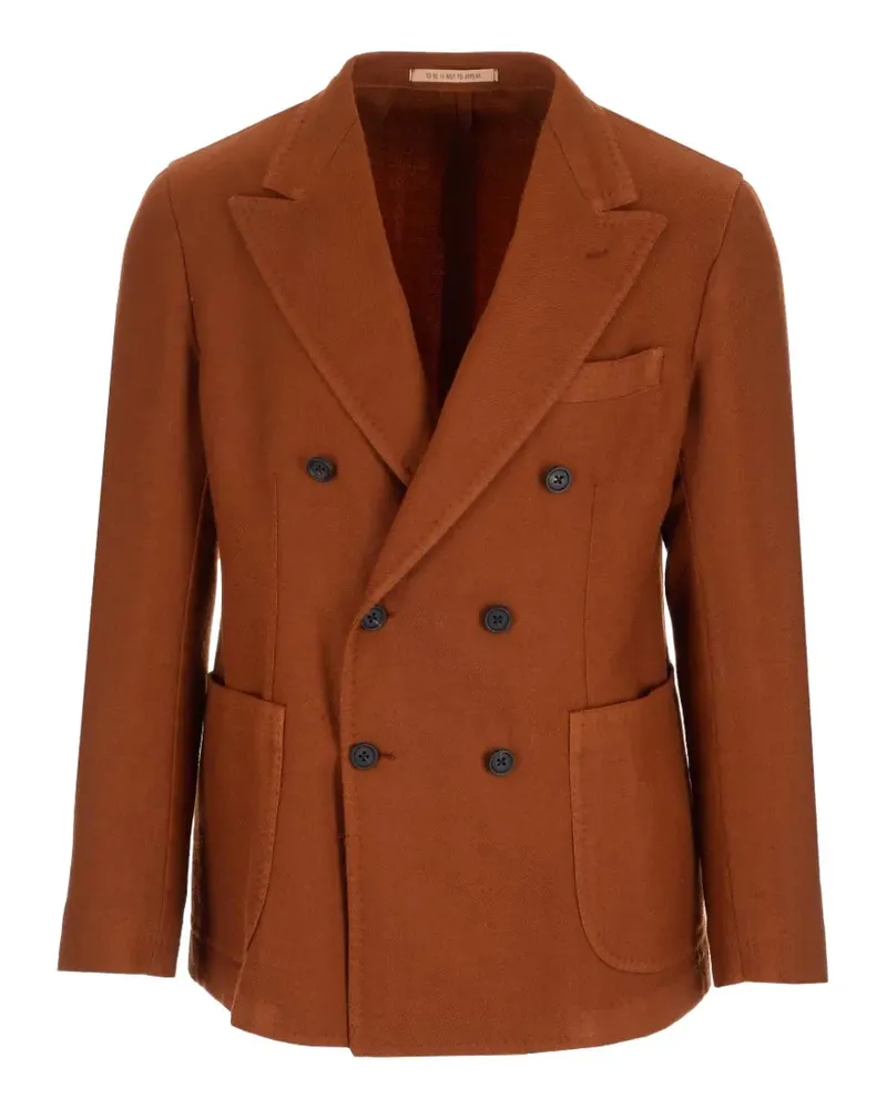 Al Duca D’Aosta 1902 double-breasted jacket - Braun Braun