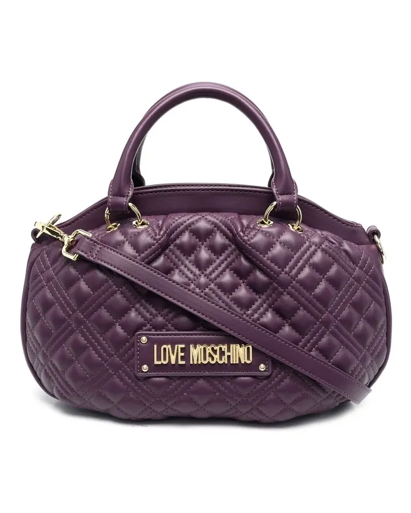 Moschino Gesteppte Tasche - Violett Violett