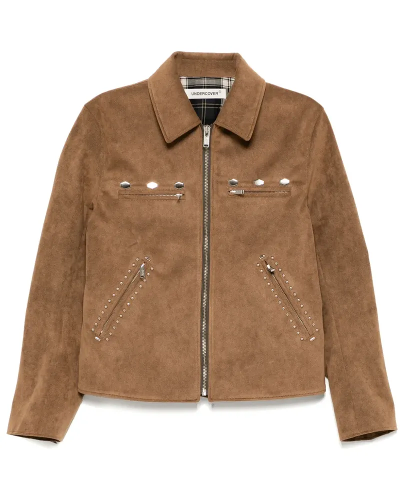 Undercover Gefütterte Jacke mit Nieten - Nude Nude