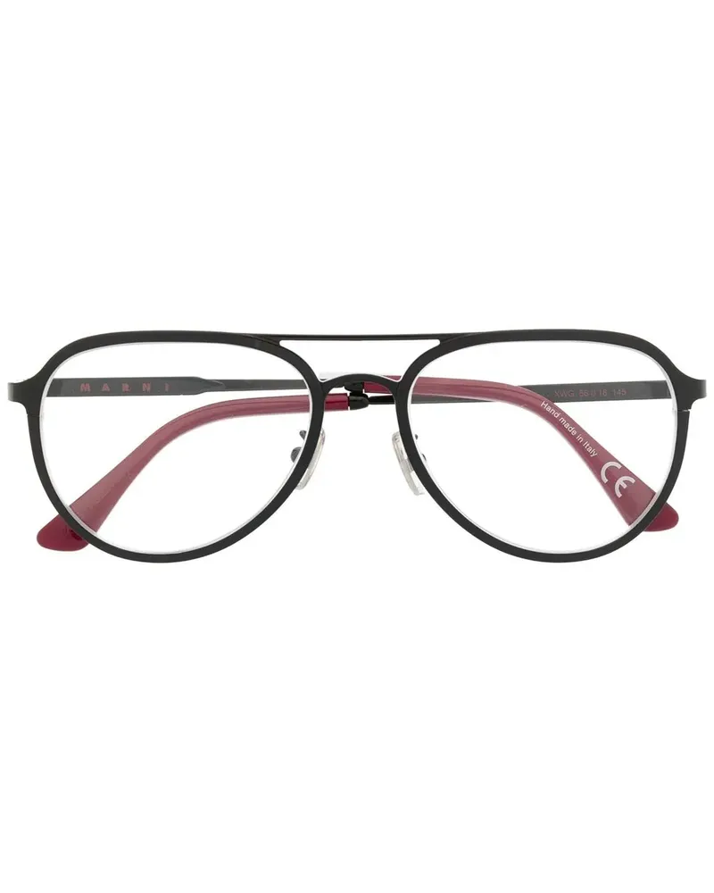 Marni Palawan Island Brille - Schwarz Schwarz