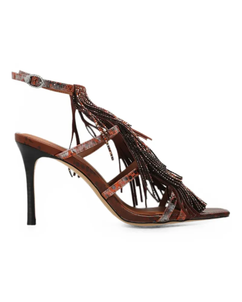 Kurt Geiger fringe sandals 90 - Braun Braun