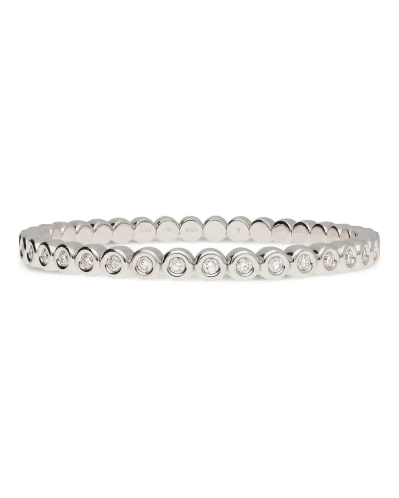 Roberto Demeglio diamond stretch tennis bracelet - Silber Silber