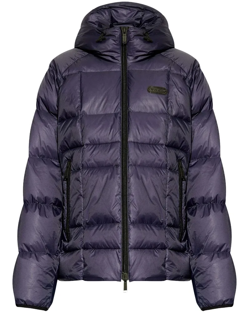 Dsquared2 3D Daunenjacke - Blau Blau