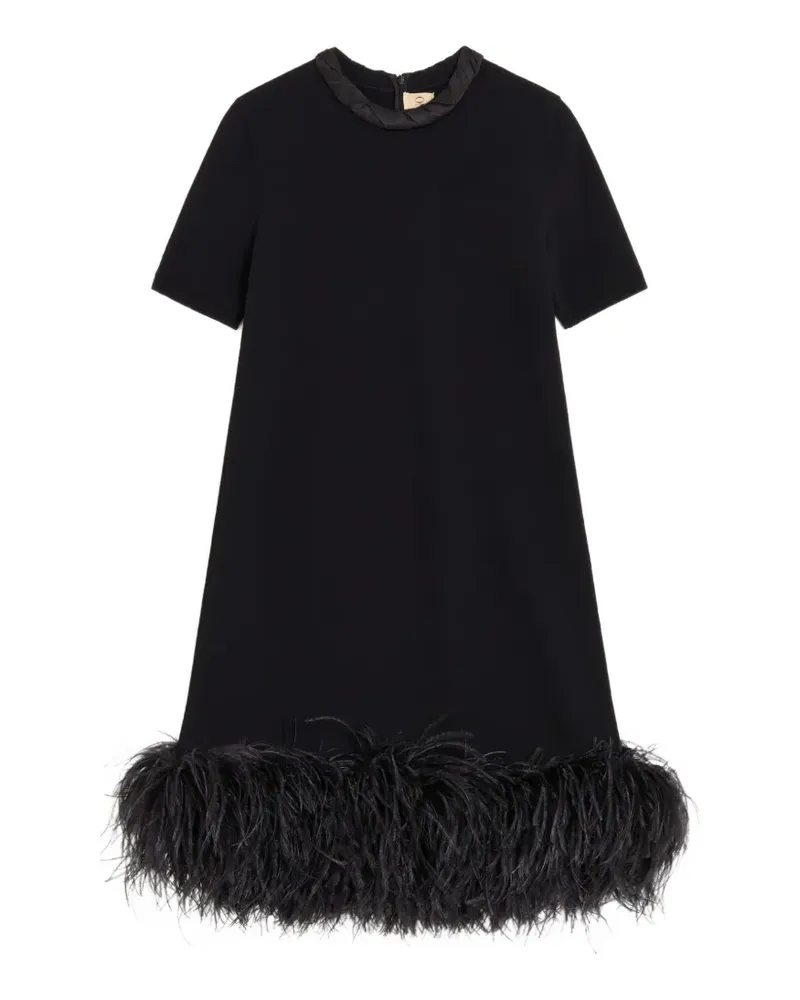 Valentino Garavani short embroidered knit dress - Schwarz Schwarz