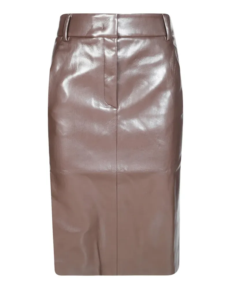 ANDAMANE New Xania pencil midi skirt - Braun Braun