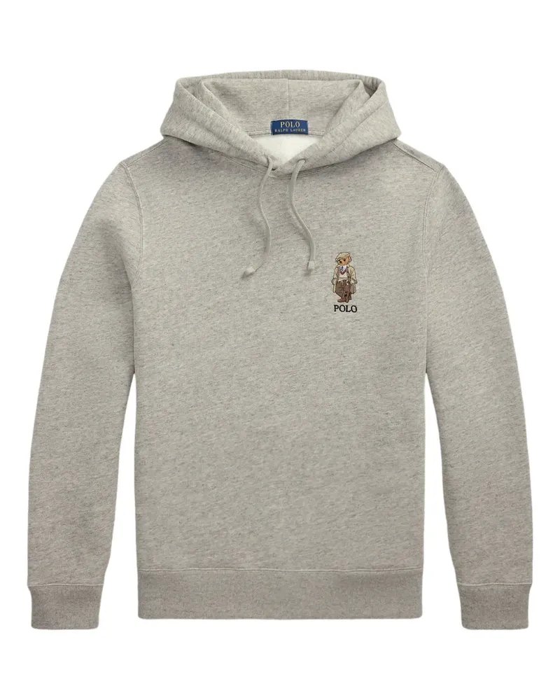 Ralph Lauren Hoodie mit Logo-Stickerei - Grau Grau