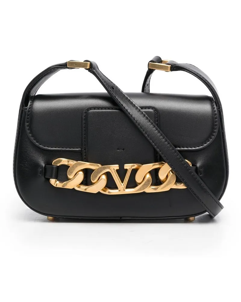 Valentino Garavani VLOGO Umhängetasche - Schwarz Schwarz