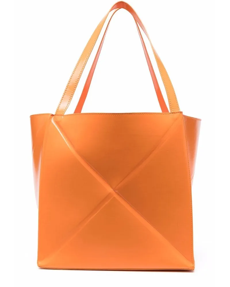 Nanushka Handtasche aus veganem Leder Orange