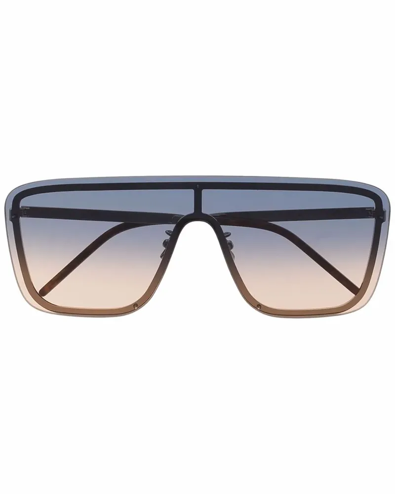 Saint Laurent Pilotenbrille mit Farbverlauf - Gold Gold