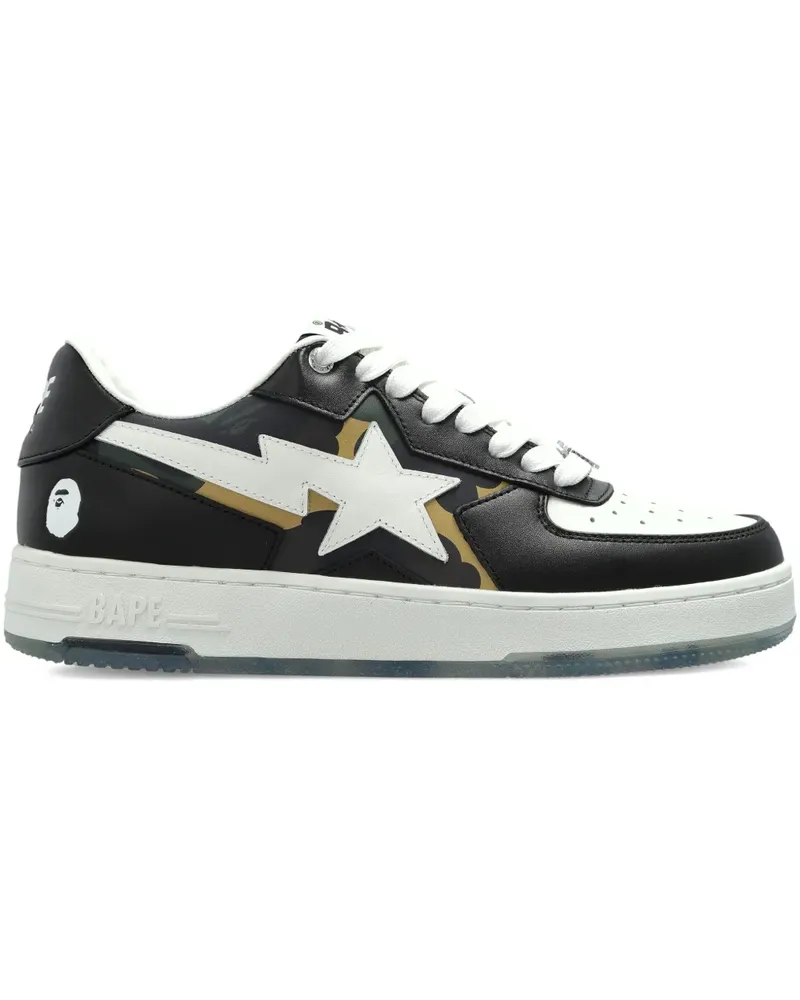 BAPE Sneakers mit Stern-Patch - Schwarz Schwarz