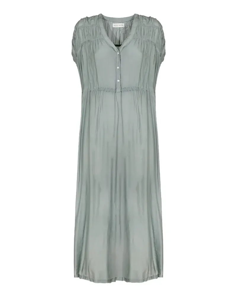 MAISON HOTEL Gaudi Agnes ruched dress - Grün Grün