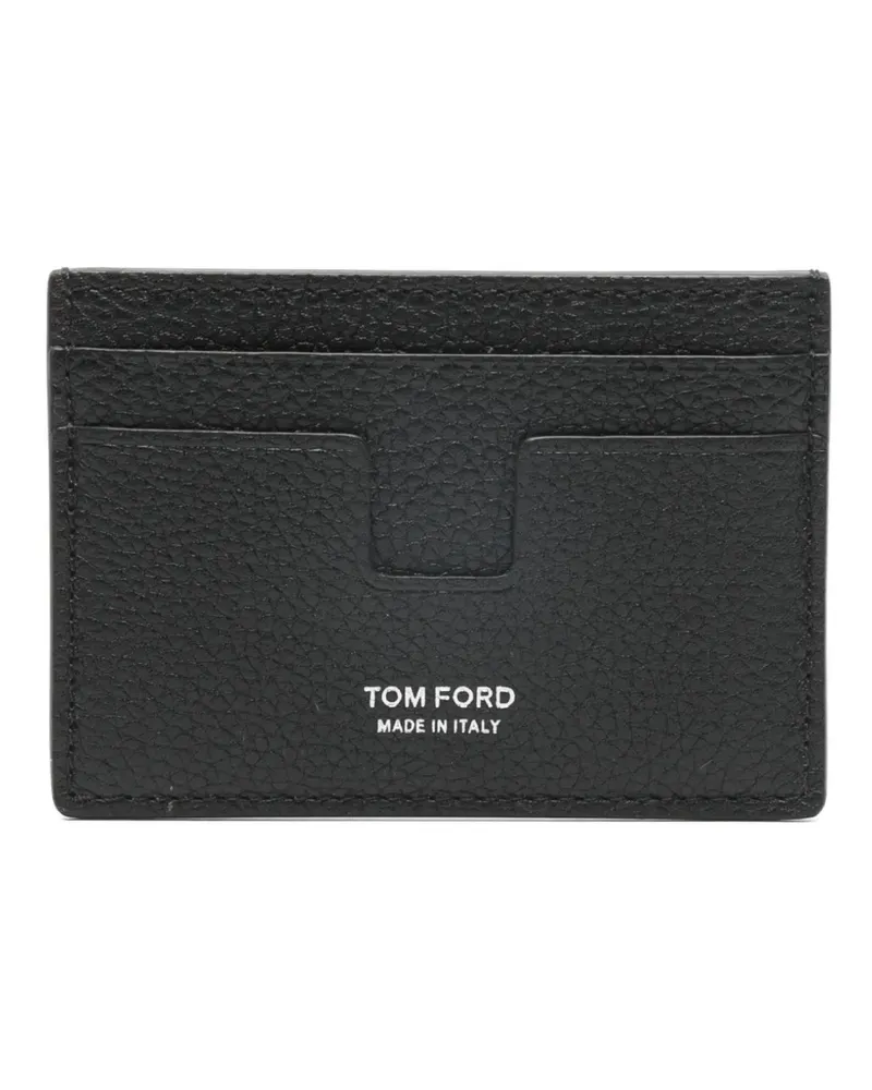 Tom Ford leather cardholder - Schwarz Schwarz