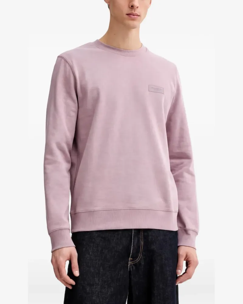 Marc O'Polo Sweatshirt mit Logo-Patch - Rosa Rosa