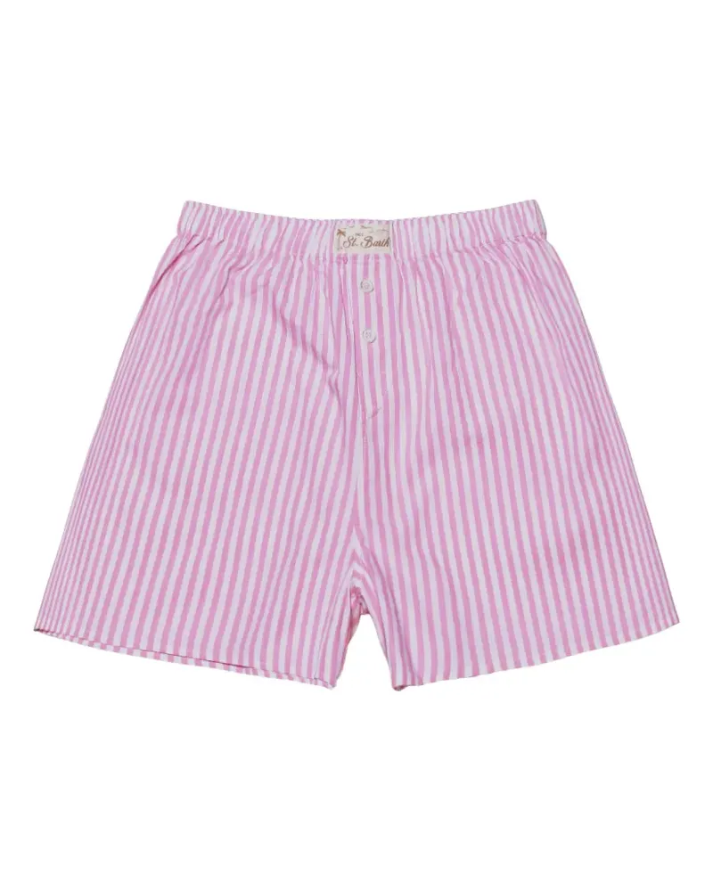MC2 Saint Barth striped shorts - Rosa Rosa