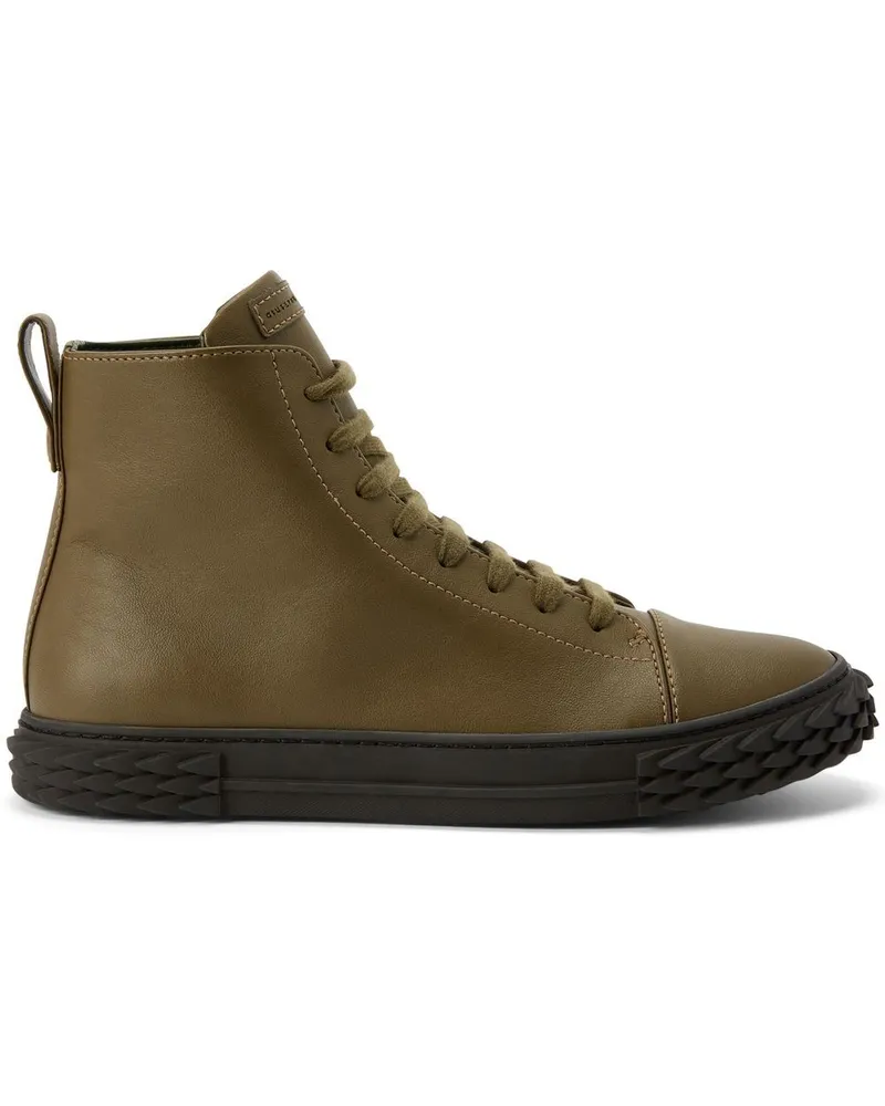 Giuseppe Zanotti Ecoblabber High-Top-Sneakers - Grün Grün