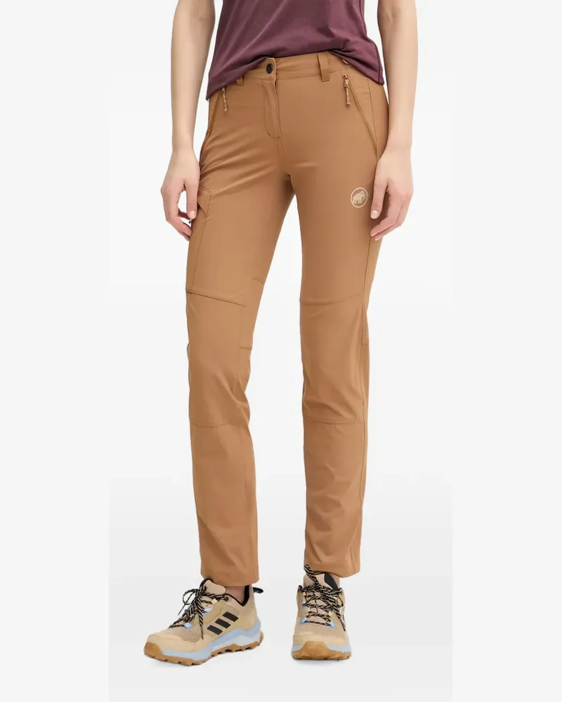 Mammut Runbold IV Hose mit Logo-Print - Braun Braun