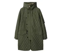 Gesteppter Parka - Grün