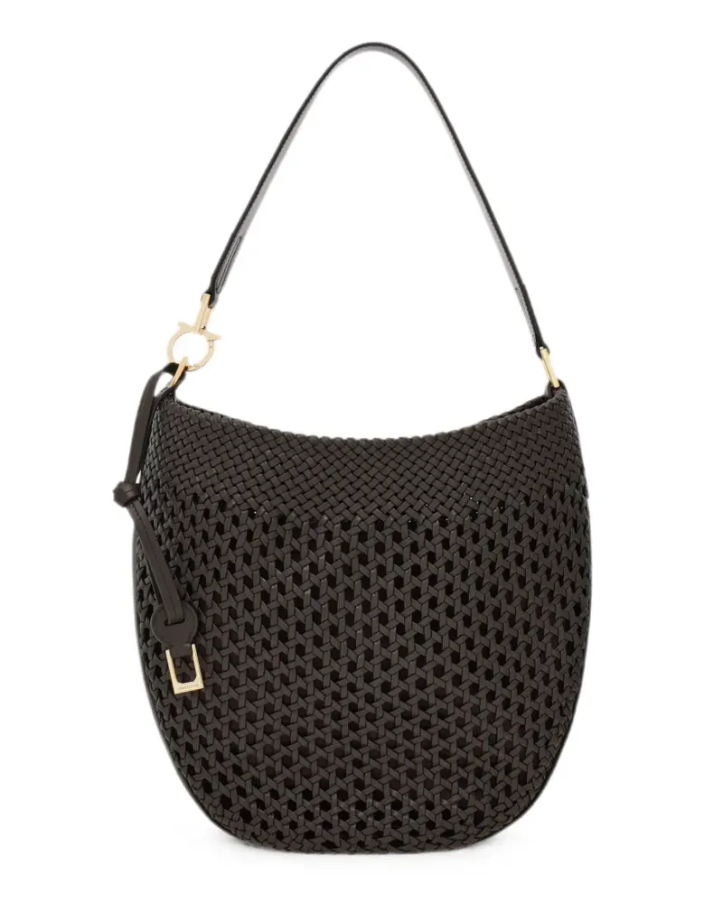 Ferragamo Gewebte Tote Bag (M) - Braun Braun