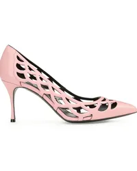 Sergio Rossi SR Mermaid Mules 75mm Rosa