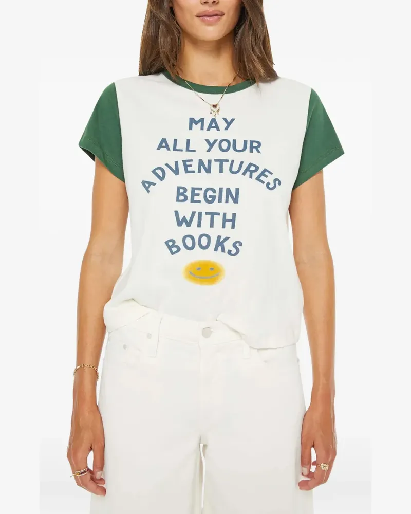 Mother printed T-shirt - Nude Nude