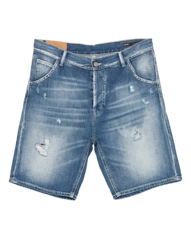 Dondup Julyan distressed denim shorts - Blau Blau