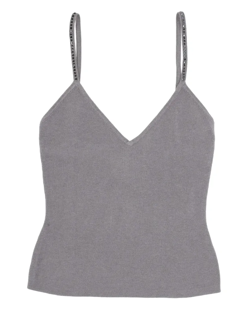 Retrofête Cassia top - Grau Grau
