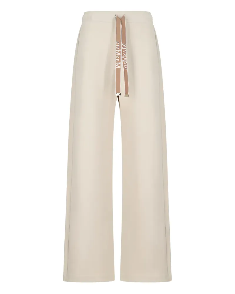 Max Mara Max Mara Palazzohose mit Kordelzug - Nude Nude