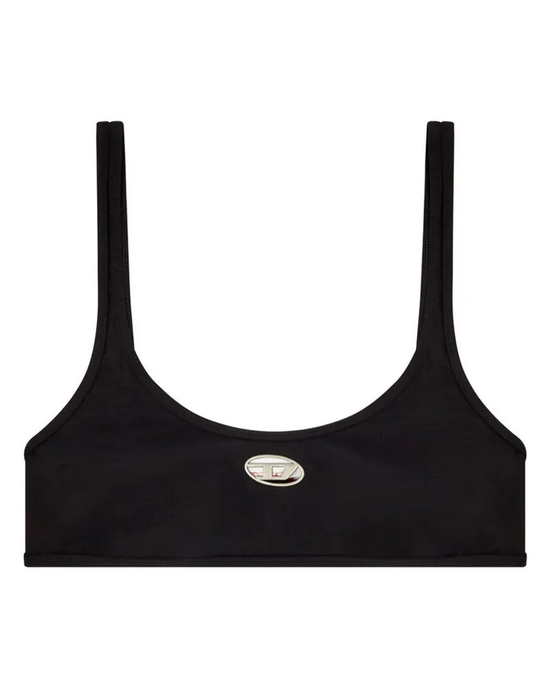 Diesel Ut-Bra-Top-Utlt Bikinioberteil - Schwarz Schwarz