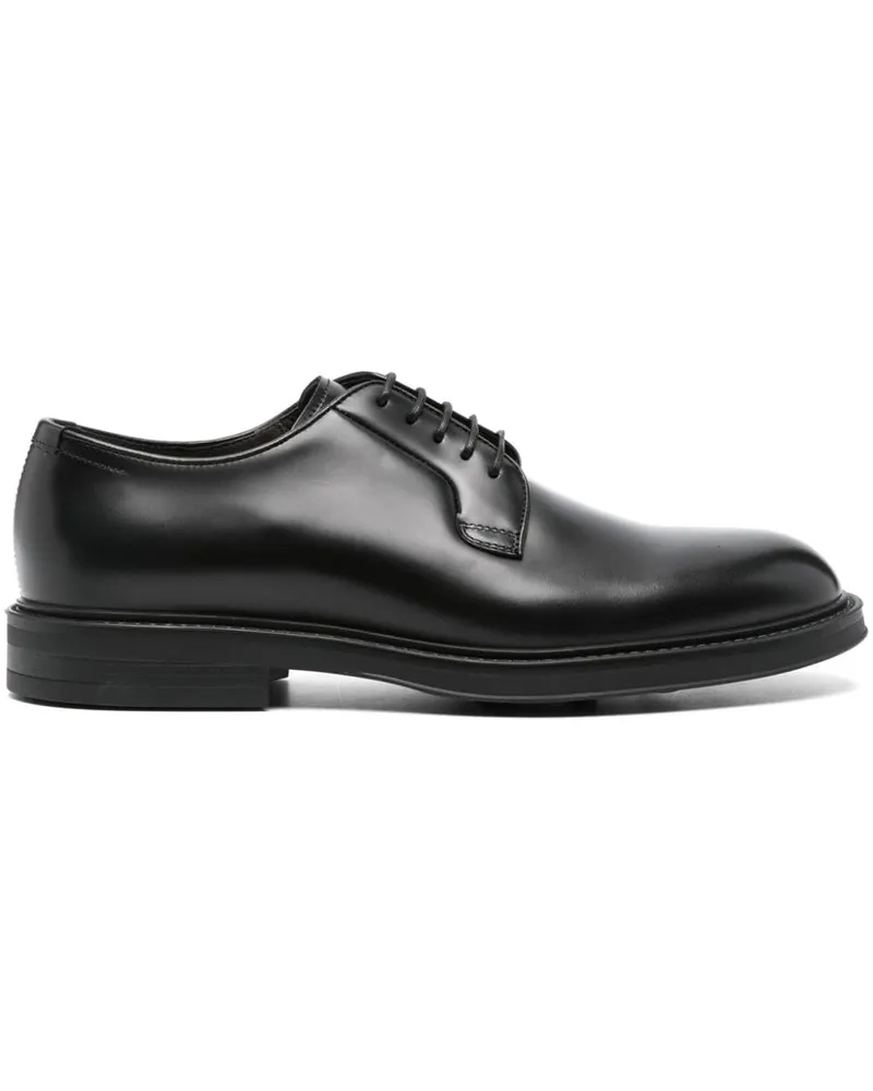 Henderson Derby-Schuhe aus Leder - Schwarz Schwarz