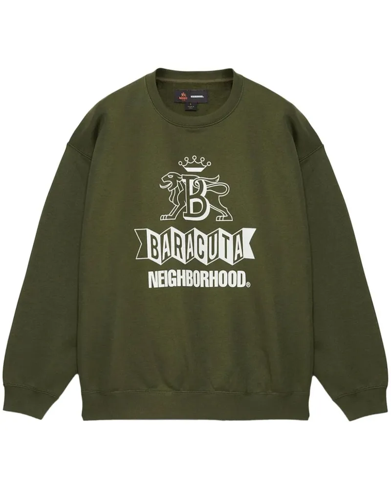 Neighborhood x Baracuta Sweatshirt - Grün Grün