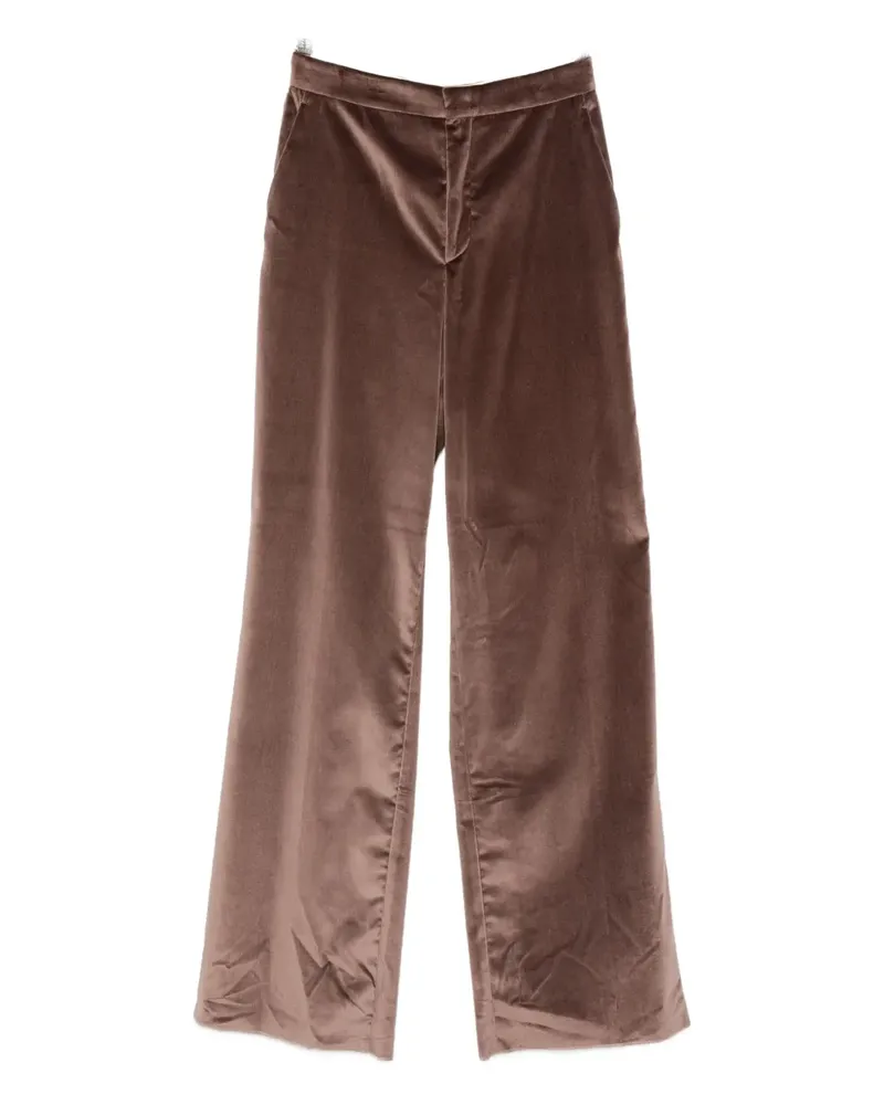 Tagliatore velvet trousers - Braun Braun