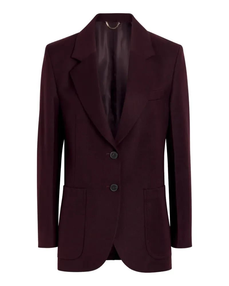 Victoria Beckham single-breasted notch-lapel blazer - Rot Rot