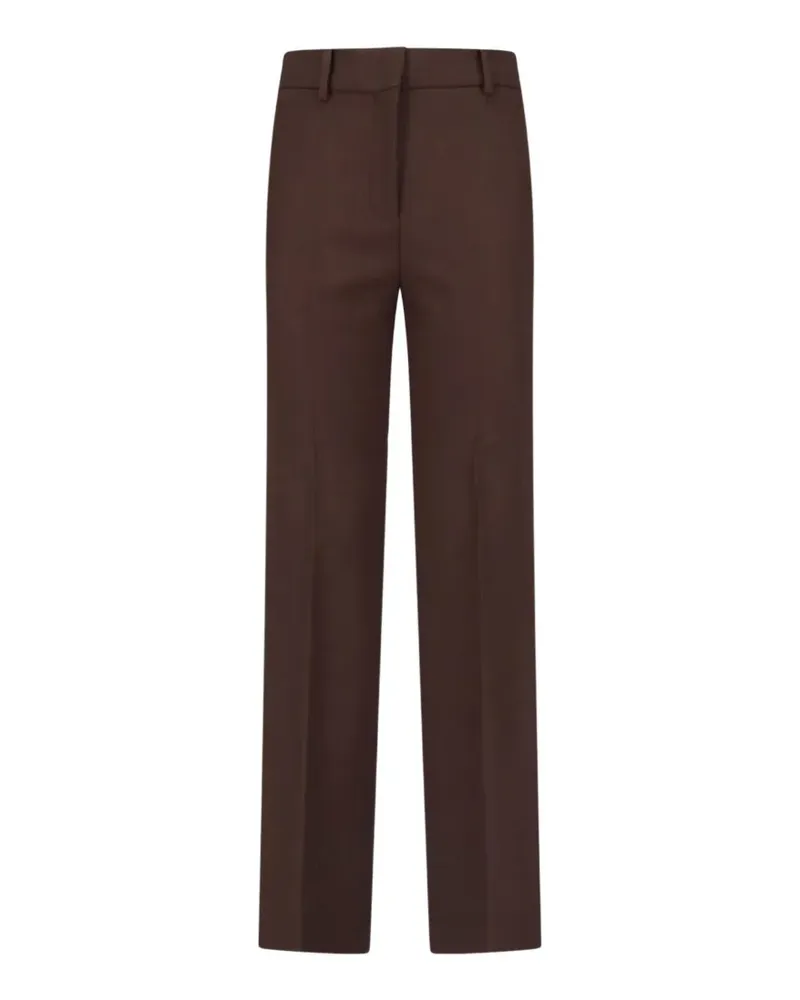 Incotex pleated straight-leg trousers - Braun Braun