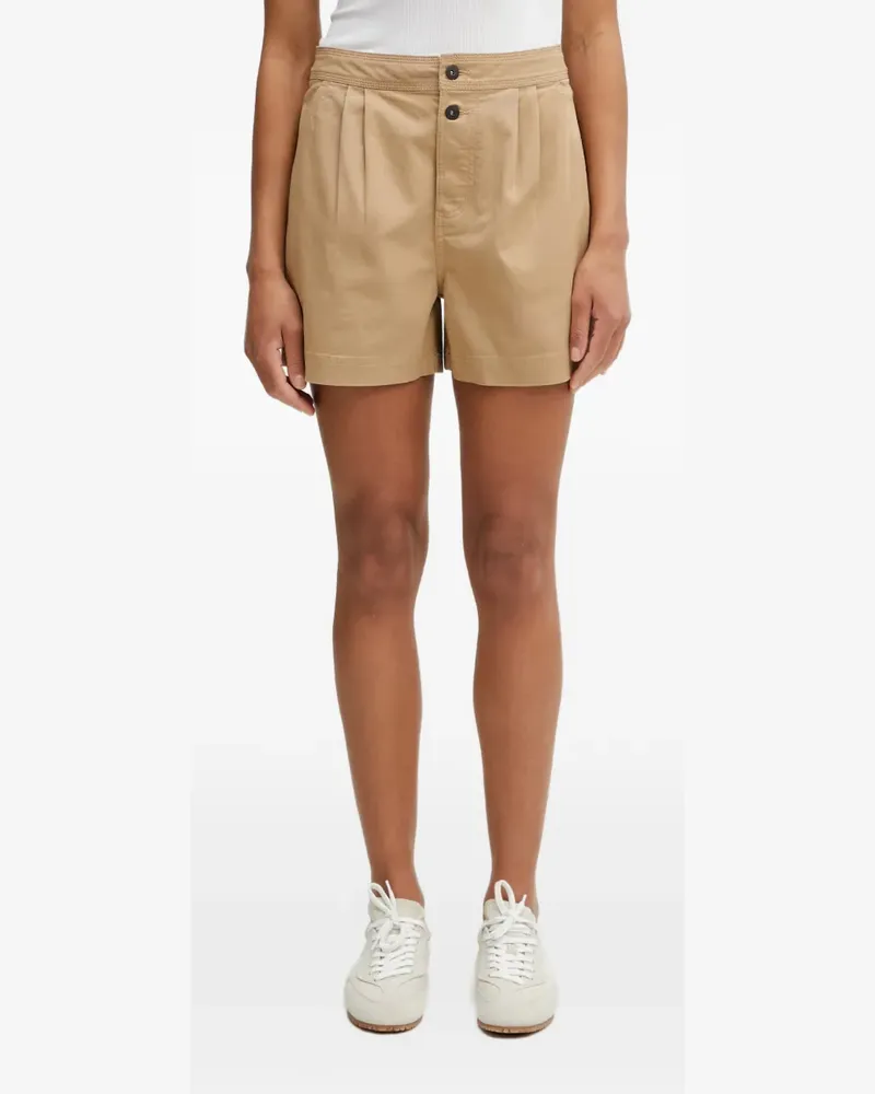 Columbia Sportswear Company Acker Rock Shorts mit hohem Bund und Falten - Nude Nude