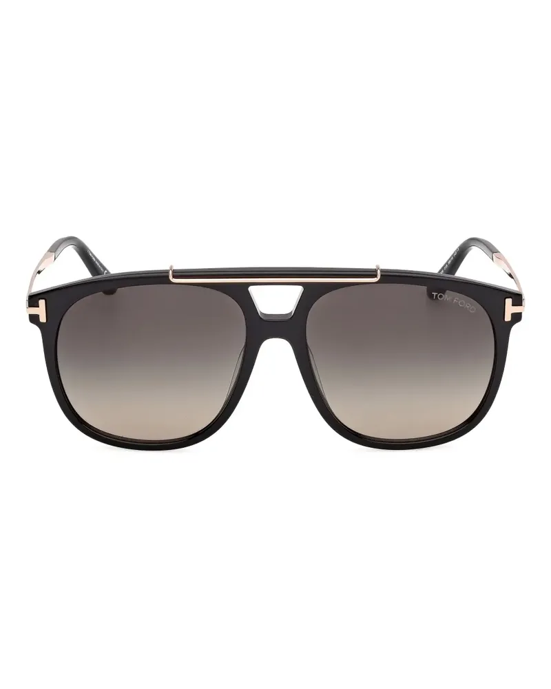 Tom Ford pilot-frame sunglasses - Schwarz Schwarz