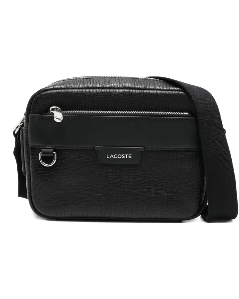 Lacoste Ossian Reportertasche - Schwarz Schwarz