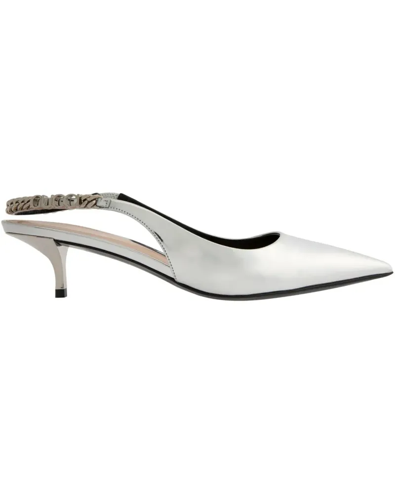Gucci Signoria Pumps 45mm - Silber Silber