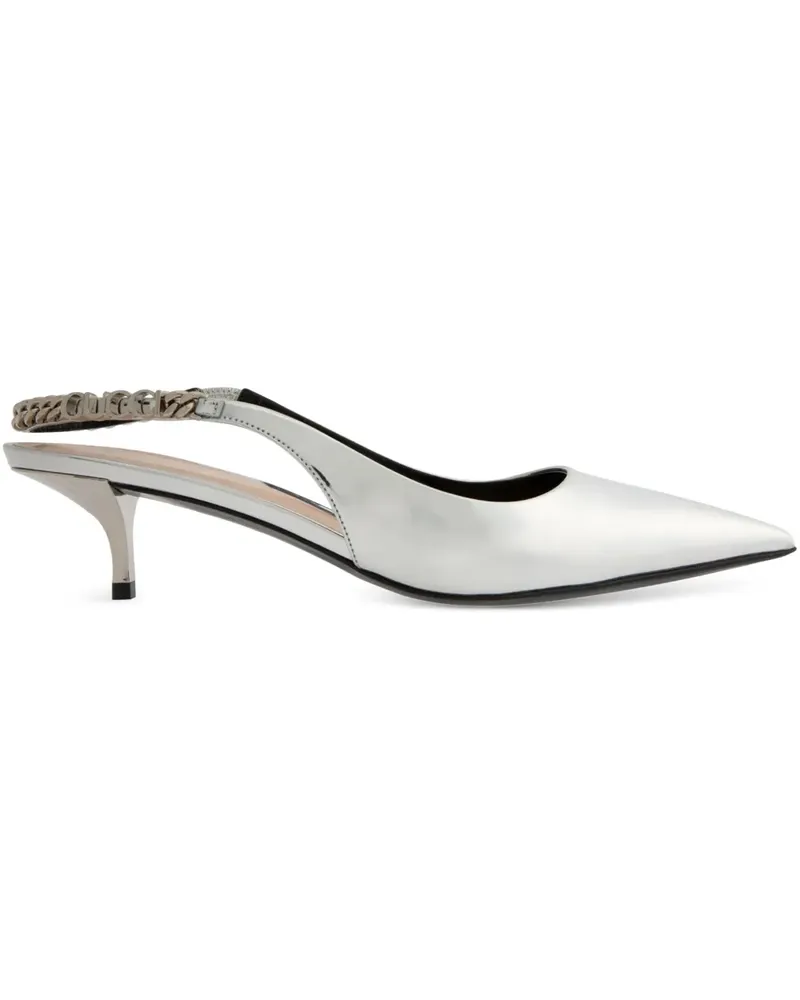 Gucci Signoria Pumps 45mm - Silber Silber