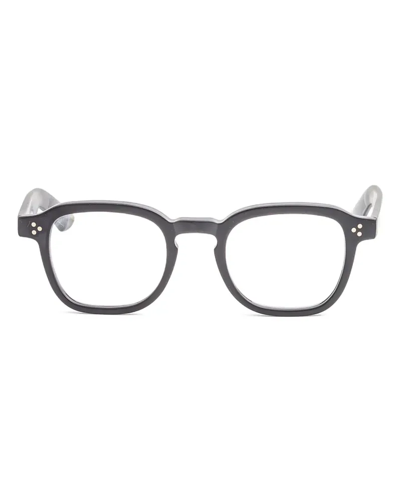 MOSCOT Brille mit eckigem Gestell - Schwarz Schwarz