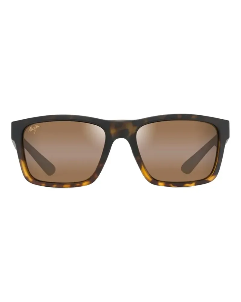 Maui Jim rectangle-frame sunglasses - Braun Braun