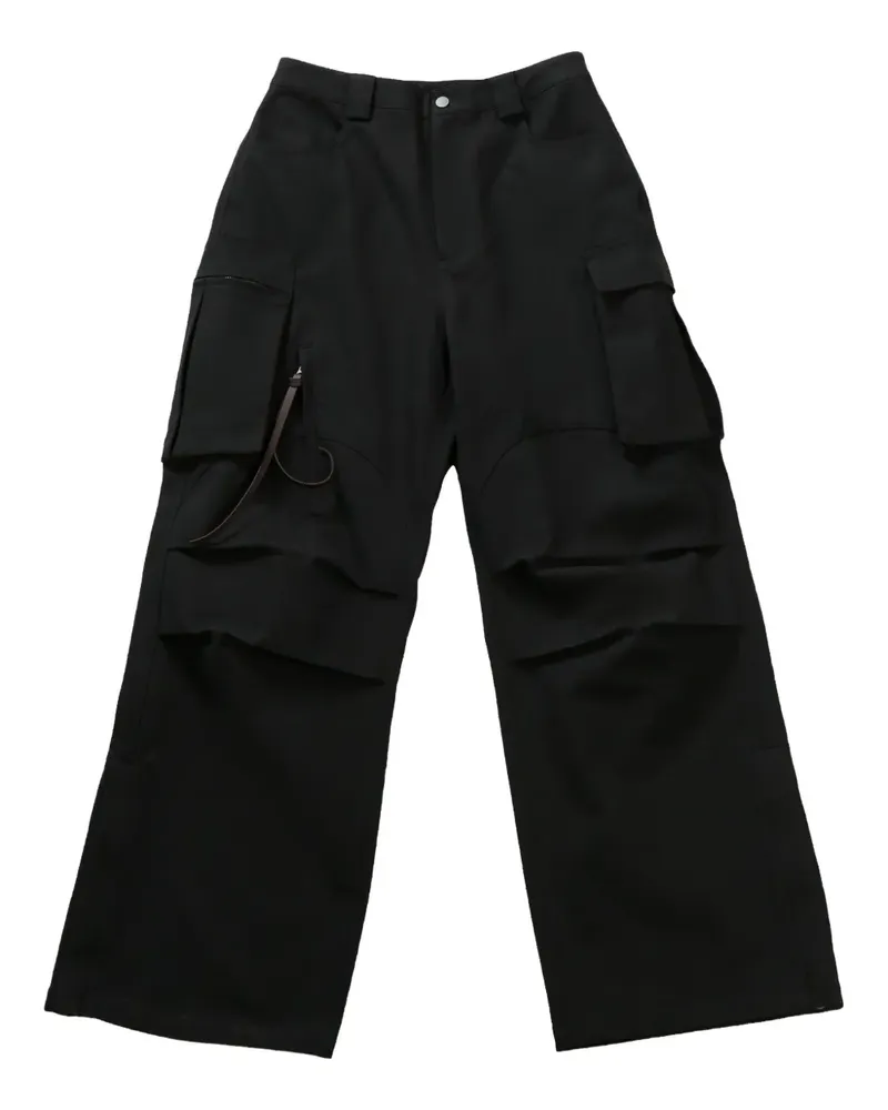 Fax Copy Express cargo style trousers - Schwarz Schwarz