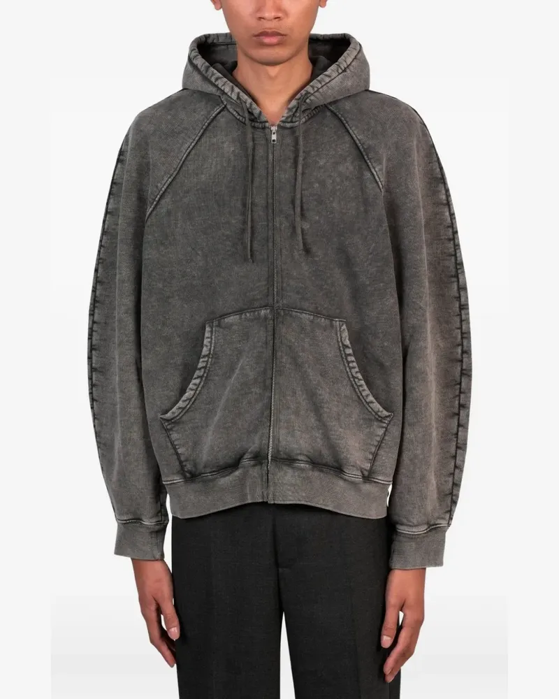 Séfr Kapuzenjacke mit Raglanärmeln - Grau Grau