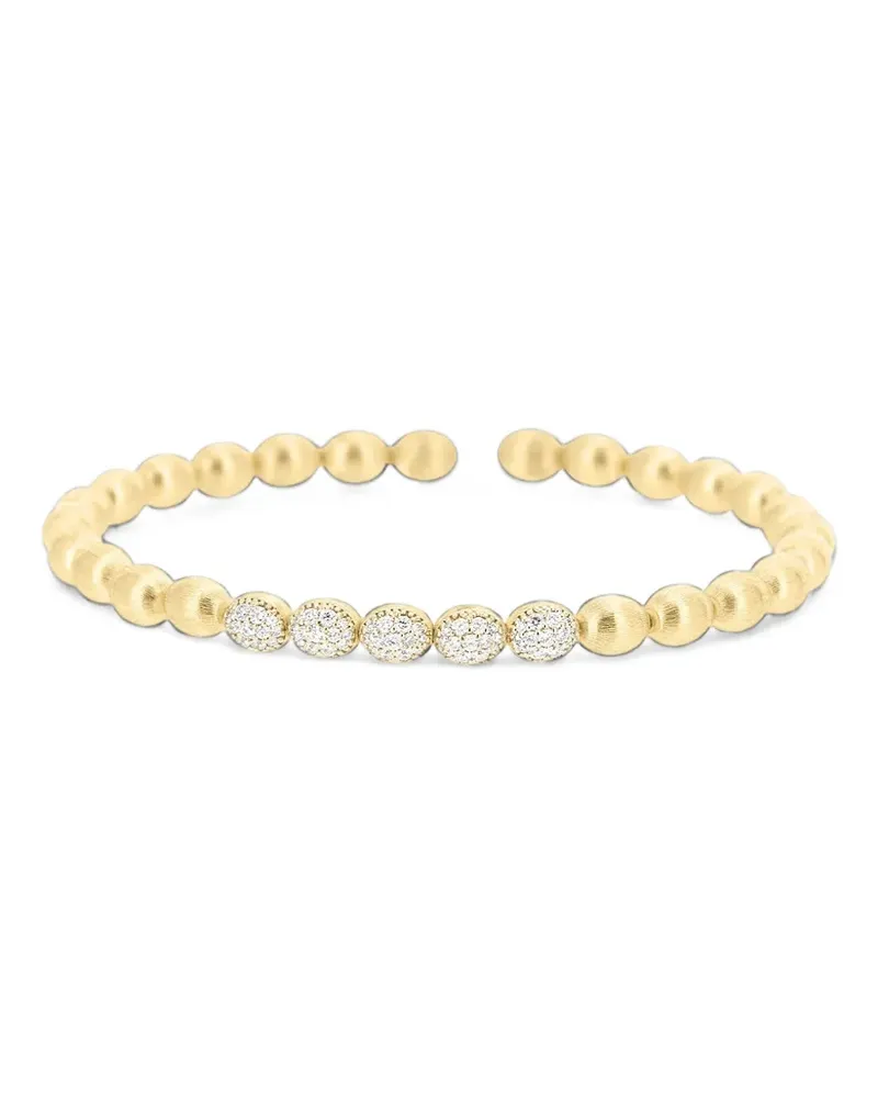 NANIS Ivy Boules diamond flex bracelet - Gold Gold