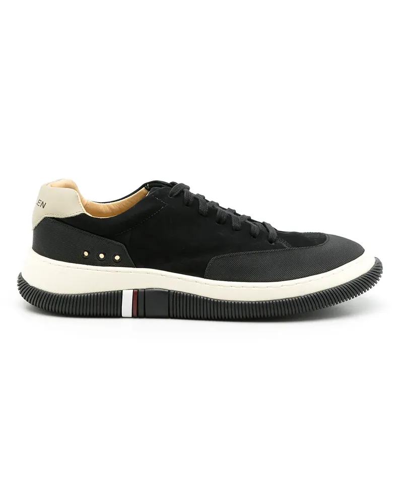 Osklen Schnürschuhe mit Kontrastsohle - Schwarz Schwarz