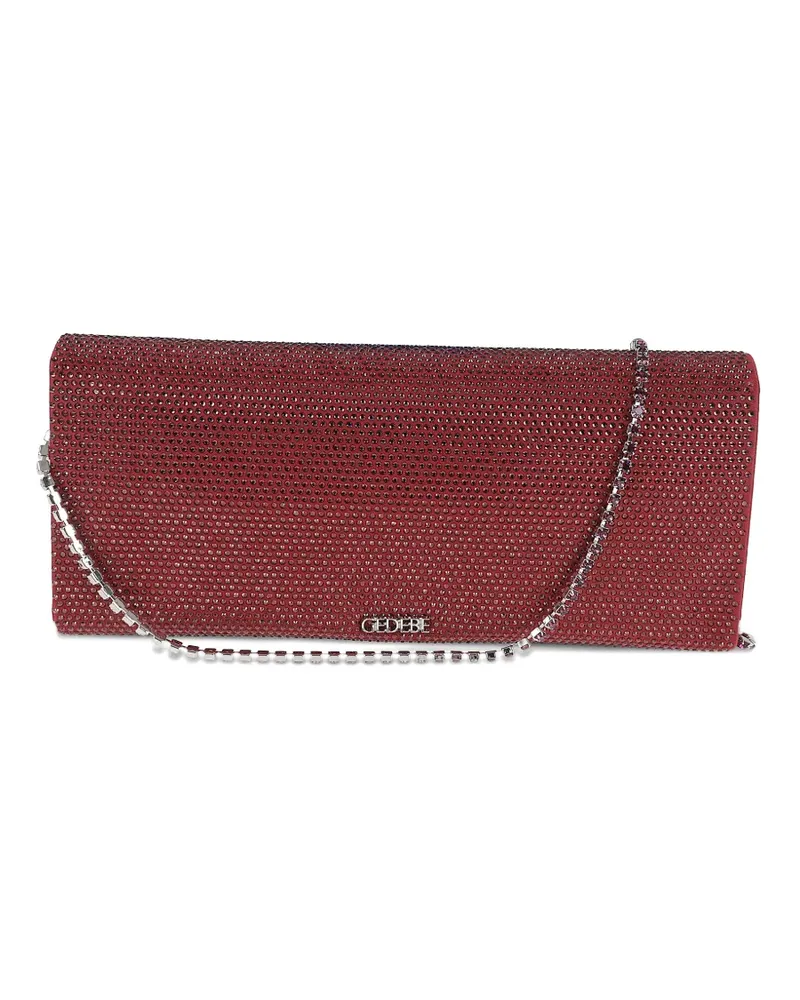 GEDEBE Crystal Envelope Clutch - Rot Rot