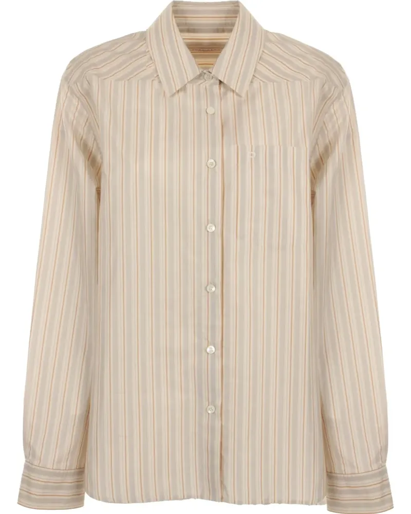 Philosophy Di Lorenzo Serafini Gestreiftes Hemd - Nude Nude