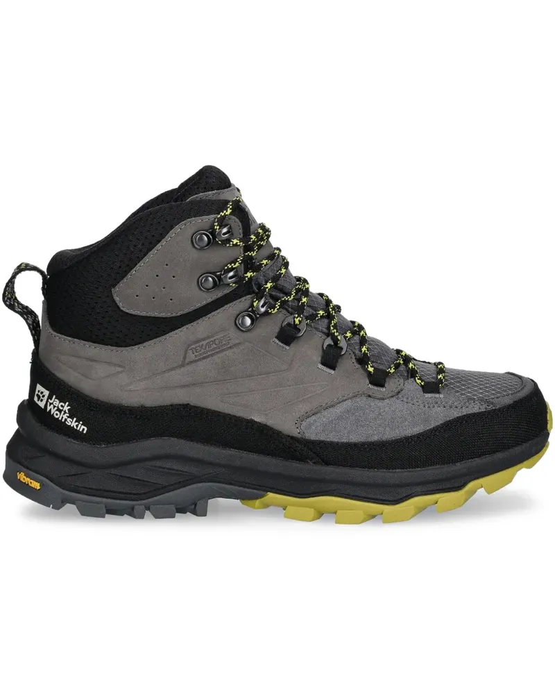 Jack Wolfskin Cyrox lace-up fastening boots - Grau Grau