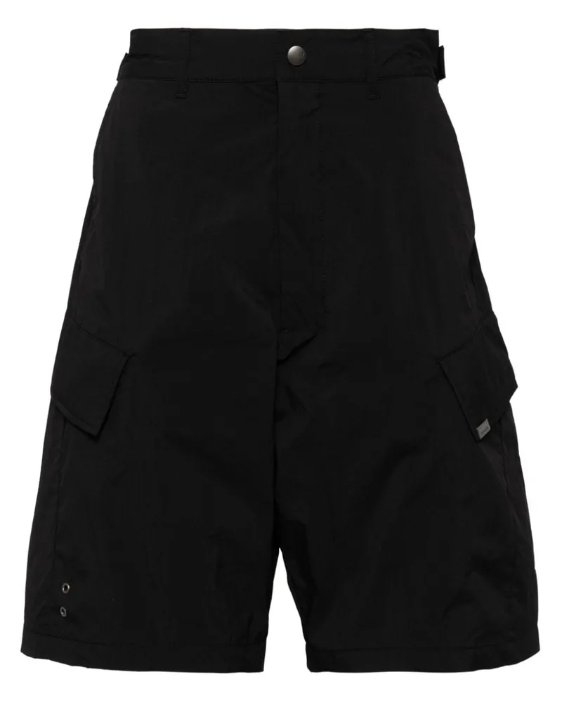 Izzue Gerade Cargo-Shorts Schwarz