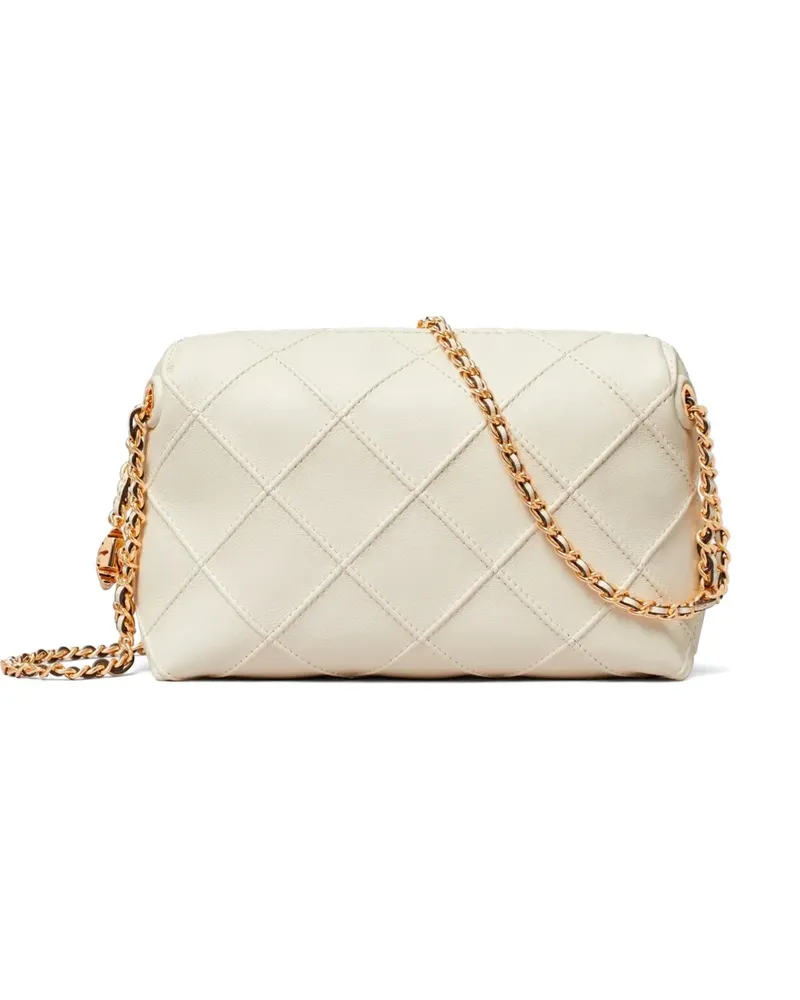 Tory Burch Gesteppte Fleming Umhängetasche - Nude Nude